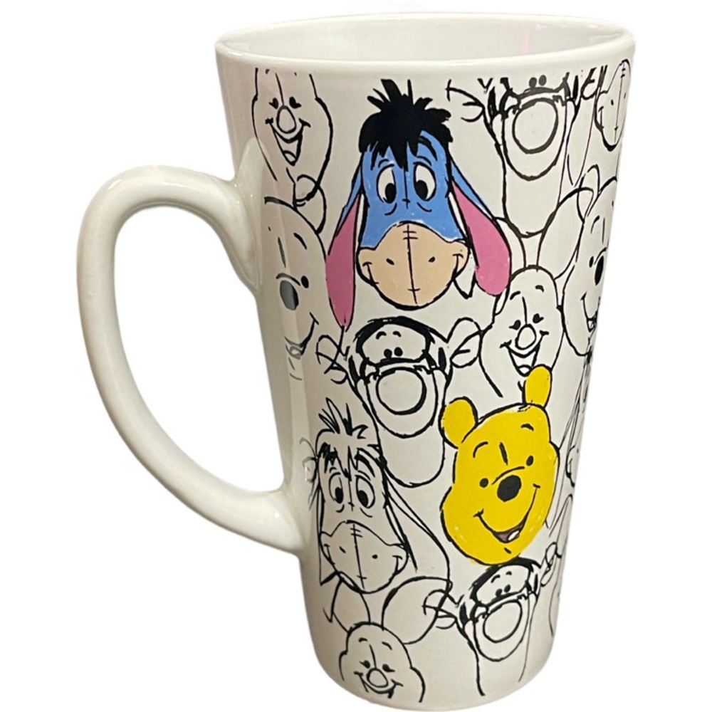 Disney Winnie the Pooh and friends latte mug